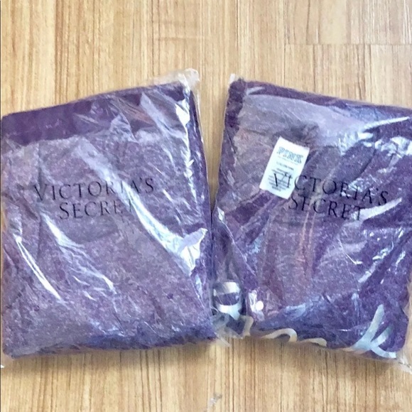 NWT VS PINK COZY Sleepwear SET LARGE - Picture 6 of 7